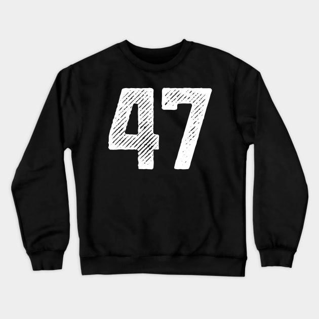 Forty Seven 47 Crewneck Sweatshirt by colorsplash